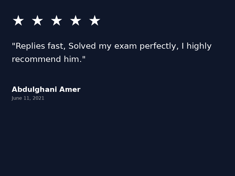 Learner feedback 2